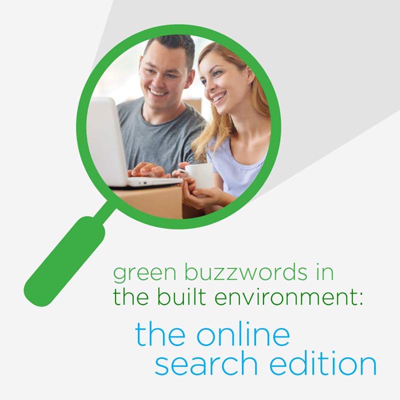 Green Buzzwords in the Built Environment: The Online Search Edition